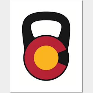 Colorado kettlebell Posters and Art